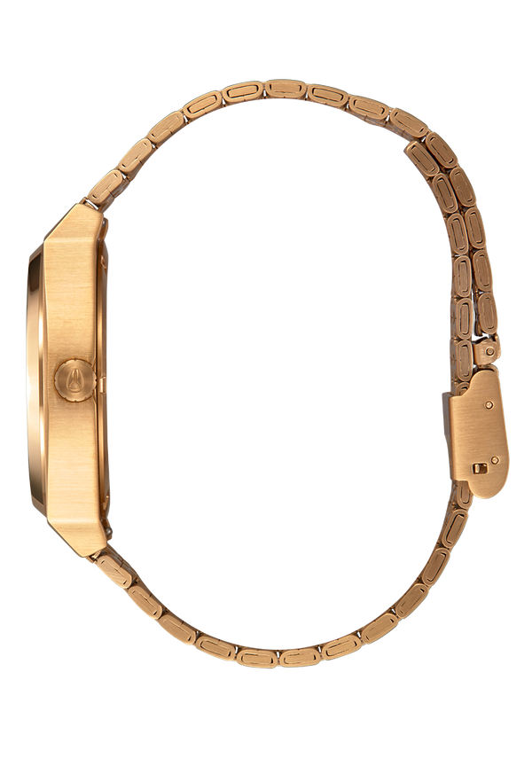 Nixon Rolling Stones Time Teller Watch | Gold / Gold | Unisex