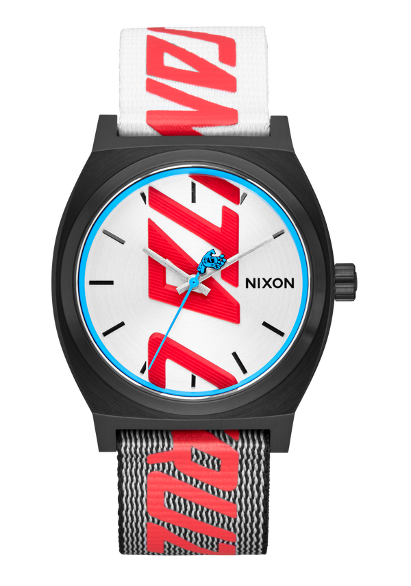nixon Santa Cruz Time Teller Watch | Black / Silver | Unisex