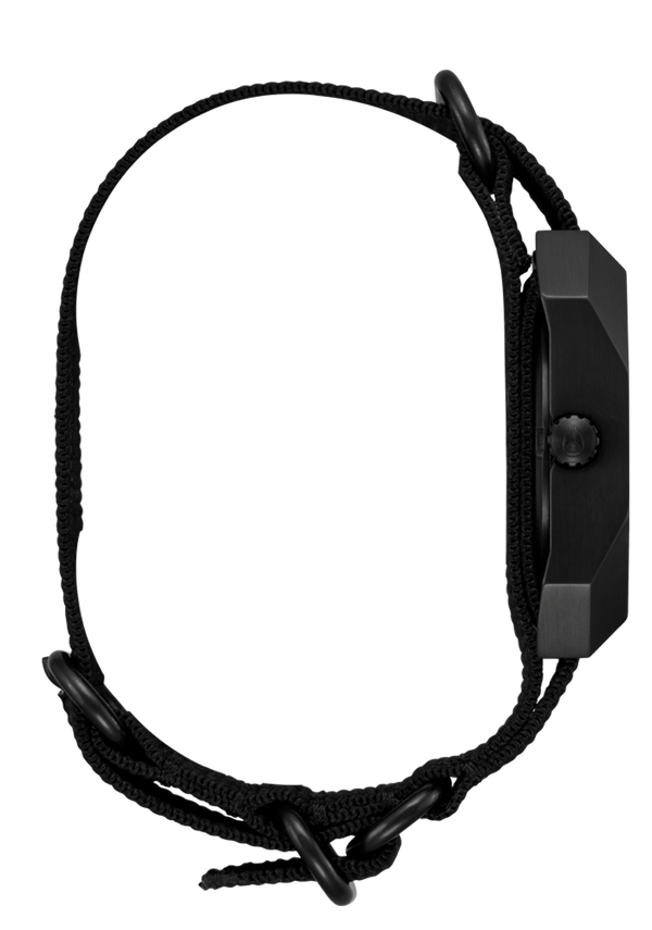 Nixon Scout Watch | Black / Black | Analog Nylon Strap Watch
