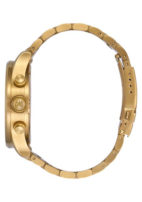 Nixon Sentry Chrono Watch | All Gold | Men's Stainless Steel