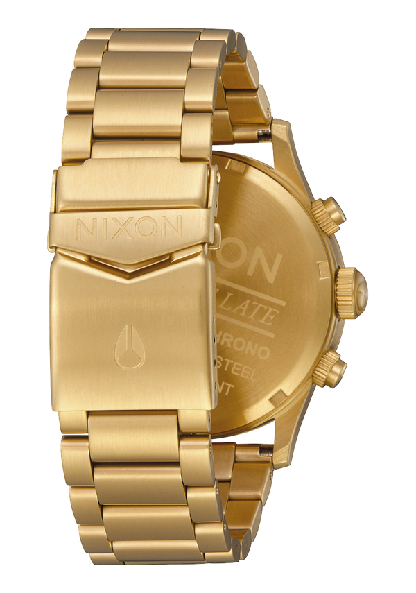 Nixon Sentry Chrono Watch | All Gold | Men's Stainless Steel