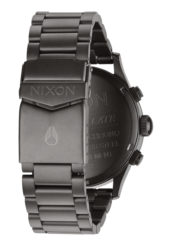 Nixon Sentry Chrono Watch | All Gunmetal | Men's Stainless Steel