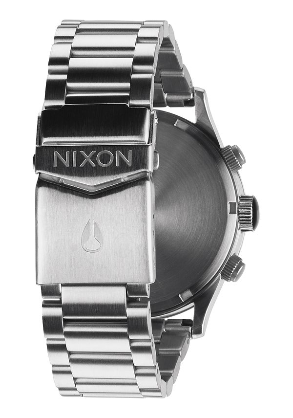 Nixon Sentry Chrono Watch | Black | Men's Stainless Steel
