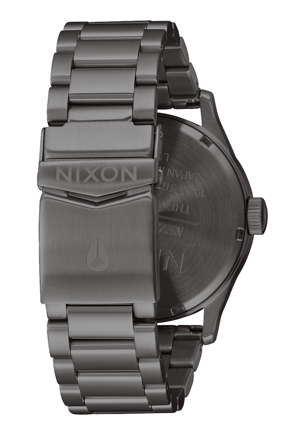 Nixon Sentry Stainless Steel Watch | All Gunmetal | Men's Stainless Steel
