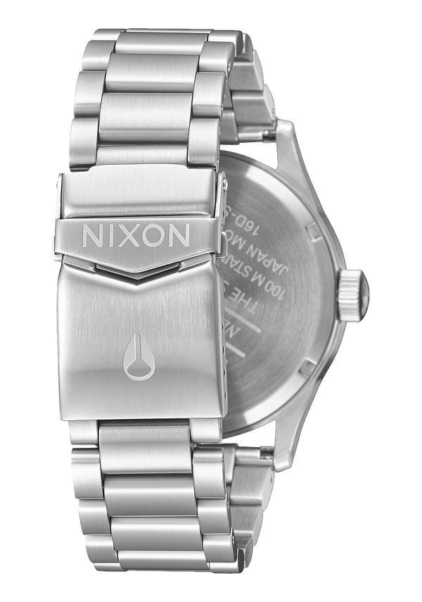 Nixon Sentry Stainless Steel Watch | Black Sunray | Men's Stainless Steel