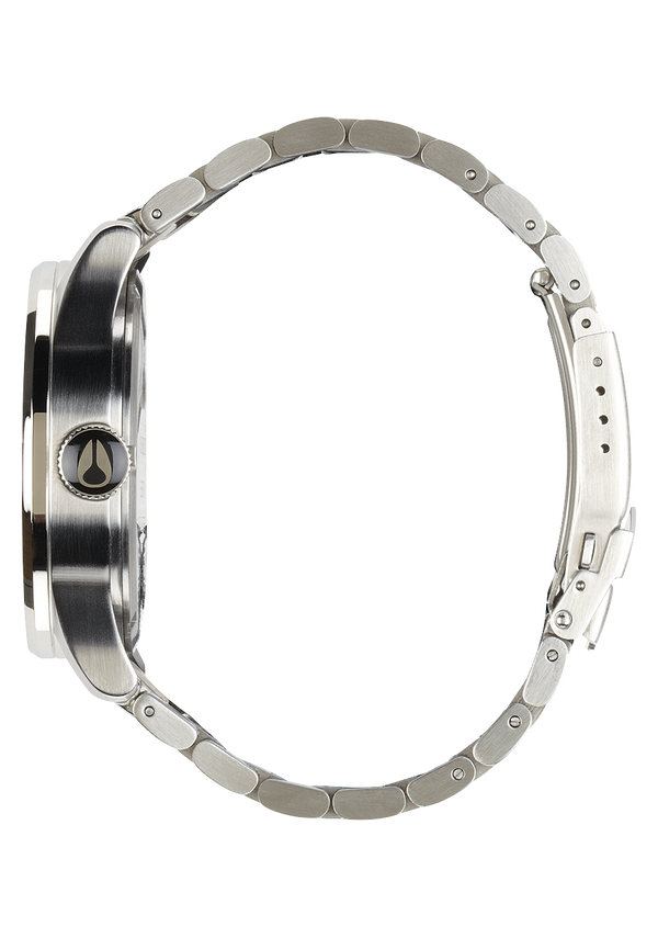 Nixon Sentry Stainless Steel Watch | Blue Sunray | Men's Stainless Steel