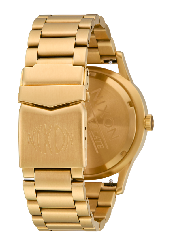 Nixon Sentry Wobble Watch | 4th Dimension Gold / Black | Stainless Steel Analog