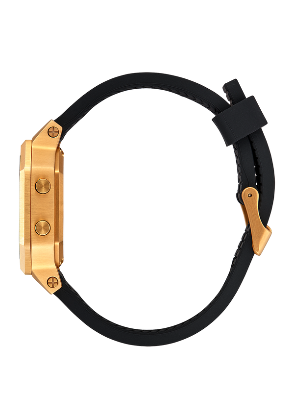 Nixon Siren Stainless Steel Watch | Gold / Black | Digital