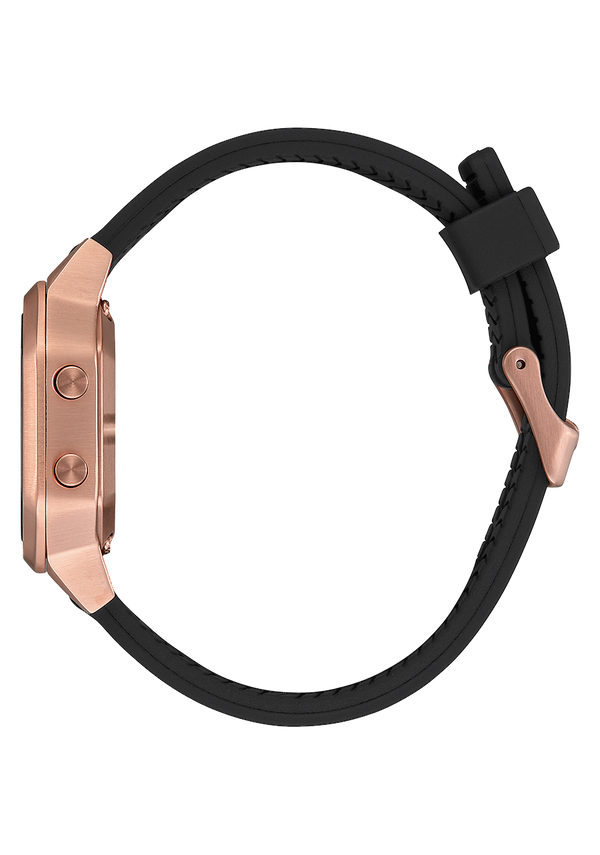 Nixon Siren Stainless Steel Watch | Rose Gold / Black | Digital