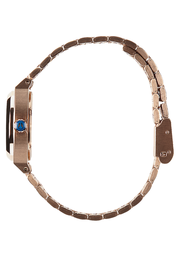 Nixon Small Time Teller Watch | All Rose Gold | Women's Stainless Steel