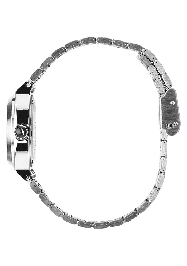 Nixon Small Time Teller Watch | All Silver | Women's Stainless Steel