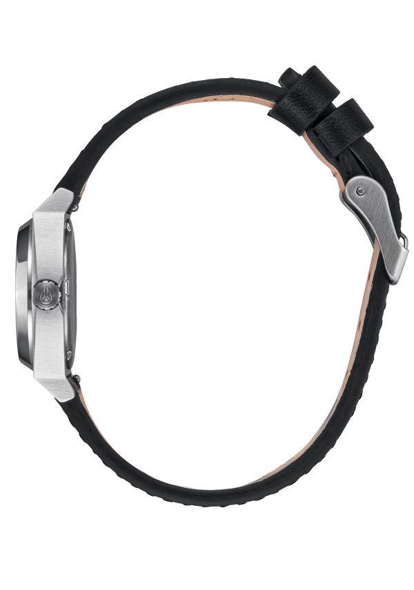 Nixon Small Time Teller Watch | Silver / Black | Women's Stainless Steel