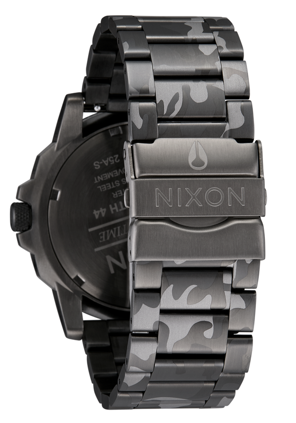 Nixon Smyth 44 Watch | Camo / Green | Sapphire Crystal Analog Watch