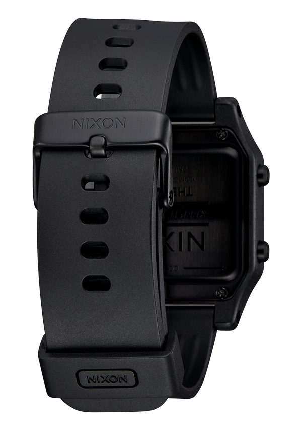 Nixon Staple Watch | Black / Positive | Low-Profile Thin Digital