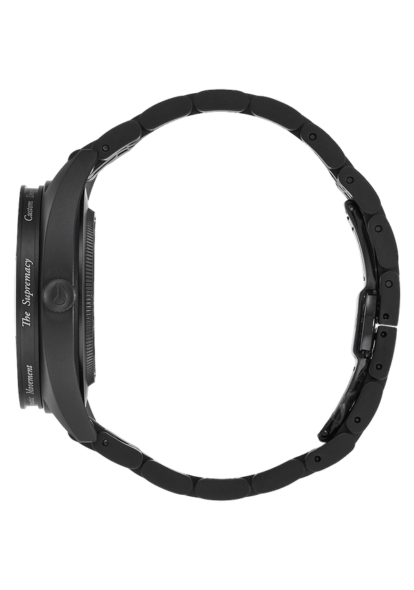 Nixon Supremacy Watch | Black / Yellow | Swiss Made Automatic