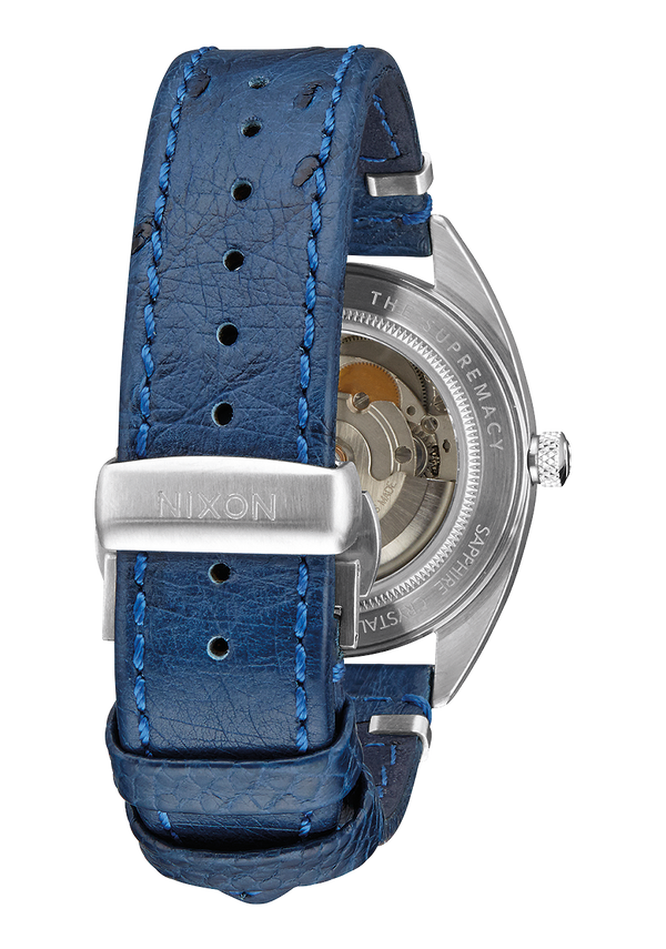 Nixon Supremacy Watch | Blue / Magenta | Swiss Made Automatic
