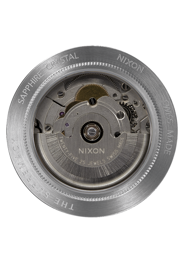 Nixon Supremacy Watch | Blue / Magenta | Swiss Made Automatic