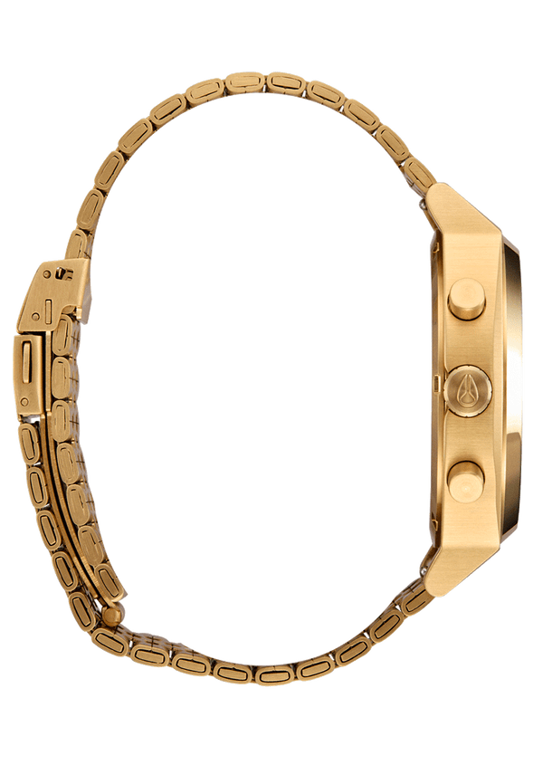 Nixon Time Teller Chrono Watch | Gold / Black / Gold | Chronograph
