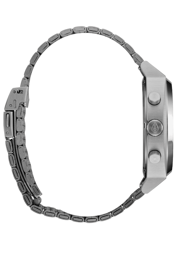 Nixon Time Teller Chrono Watch | Silver / Midnight / Silver | Chronograph