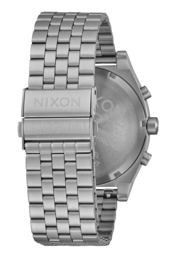 Nixon Time Teller Chrono Watch | Silver / Midnight / Silver | Chronograph