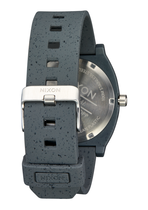 Nixon Time Teller OPP Watch | Asphalt Speckle | Recycled Plastic