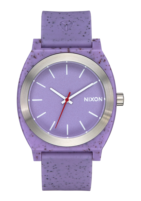 nixon Time Teller OPP Watch | Lavender Speckle | Recycled Plastic