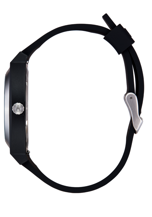 Nixon Time Teller OPP Watch | SeaTrees | Black | Recycled Plastic