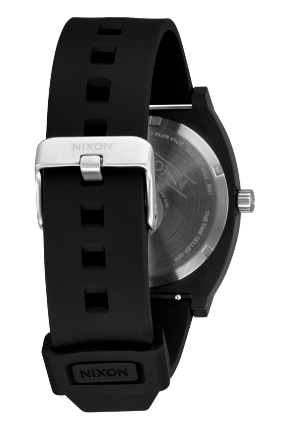 Nixon Time Teller OPP Watch | SeaTrees | Black | Recycled Plastic