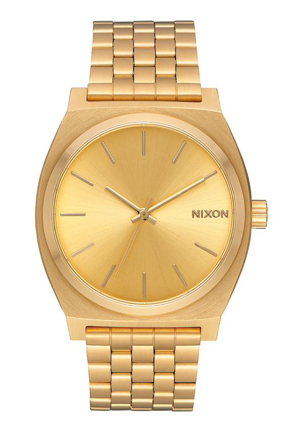 nixon Time Teller Watch | All Gold / Gold | Unisex Stainless Steel Analog