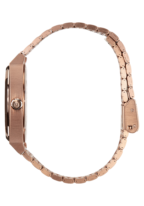 Nixon Time Teller Watch | All Rose Gold | Unisex Stainless Steel Analog