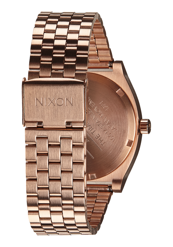 Nixon Time Teller Watch | All Rose Gold | Unisex Stainless Steel Analog