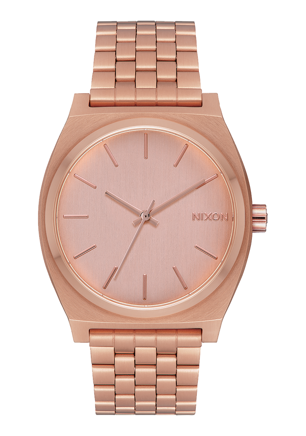 nixon Time Teller Watch | All Rose Gold | Unisex Stainless Steel Analog