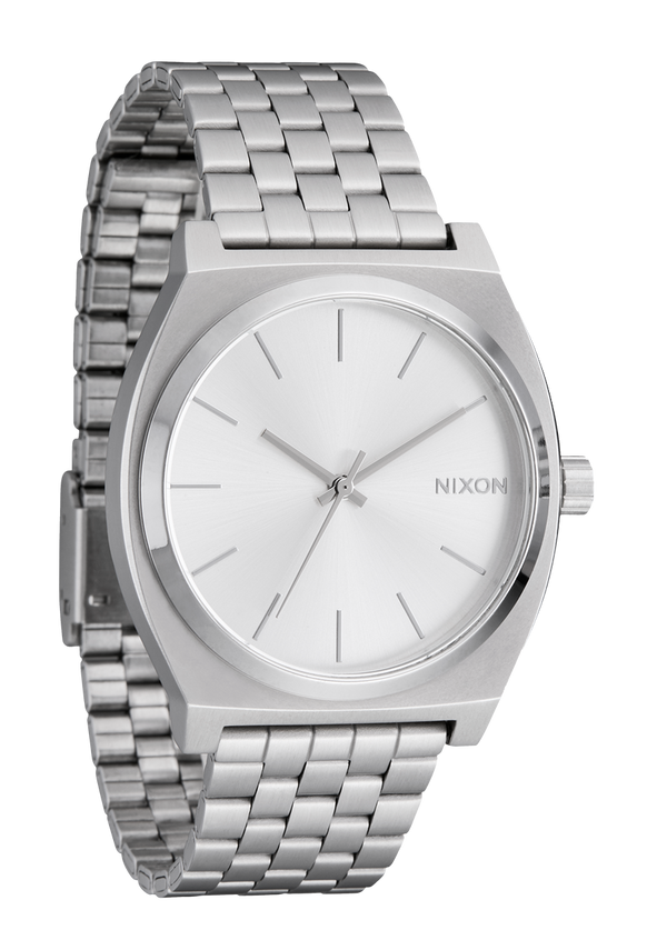 Nixon Time Teller Watch | All Silver | Unisex Stainless Steel Analog