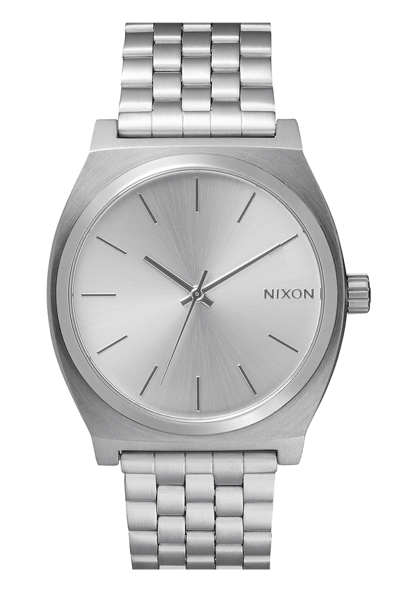 nixon Time Teller Watch | All Silver | Unisex Stainless Steel Analog