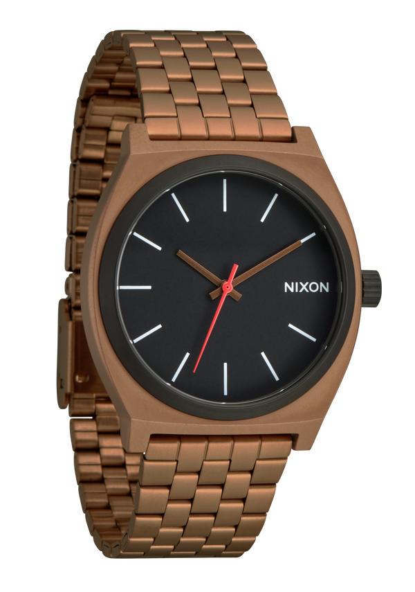 Nixon Time Teller Watch | Bronze / Black | Unisex Stainless Steel Analog