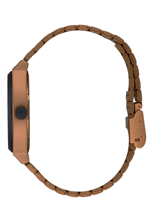 Nixon Time Teller Watch | Bronze / Black | Unisex Stainless Steel Analog