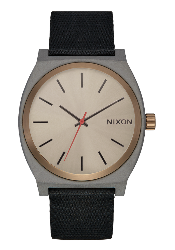 nixon Time Teller Watch | Dark Gray / Pumice / Black | Unisex