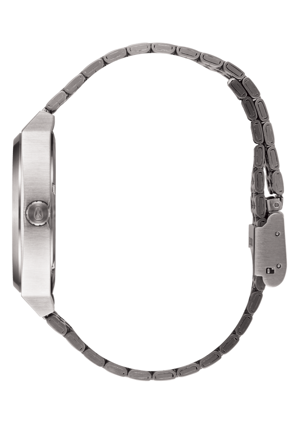 Nixon Time Teller Watch | Light Gunmetal / Dusty Blue | Unisex