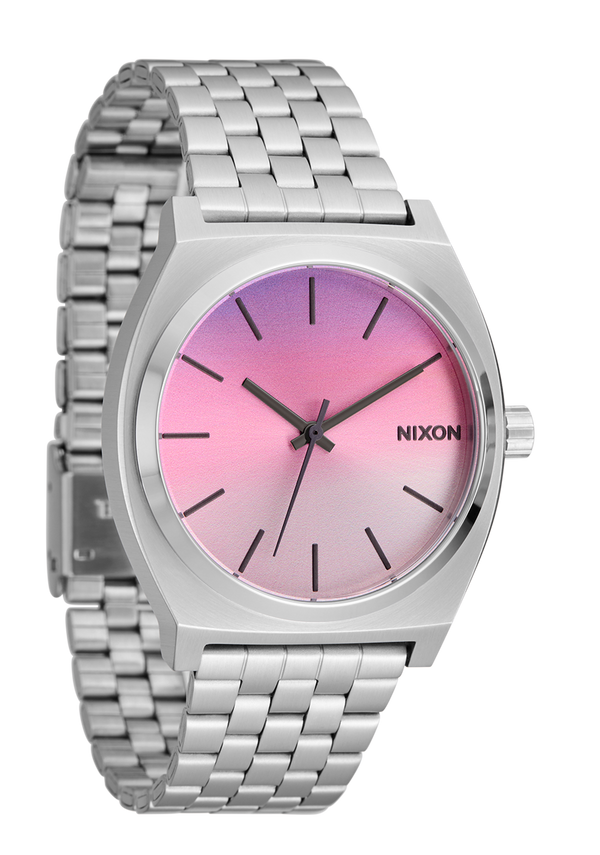 Nixon Time Teller Watch | Silver / Dawn | Unisex Stainless Steel Analog