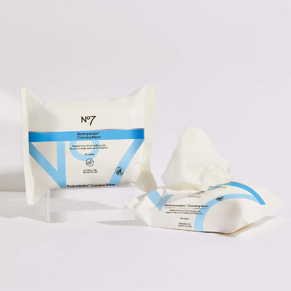 No7 Biodegradable Cleansing Wipes