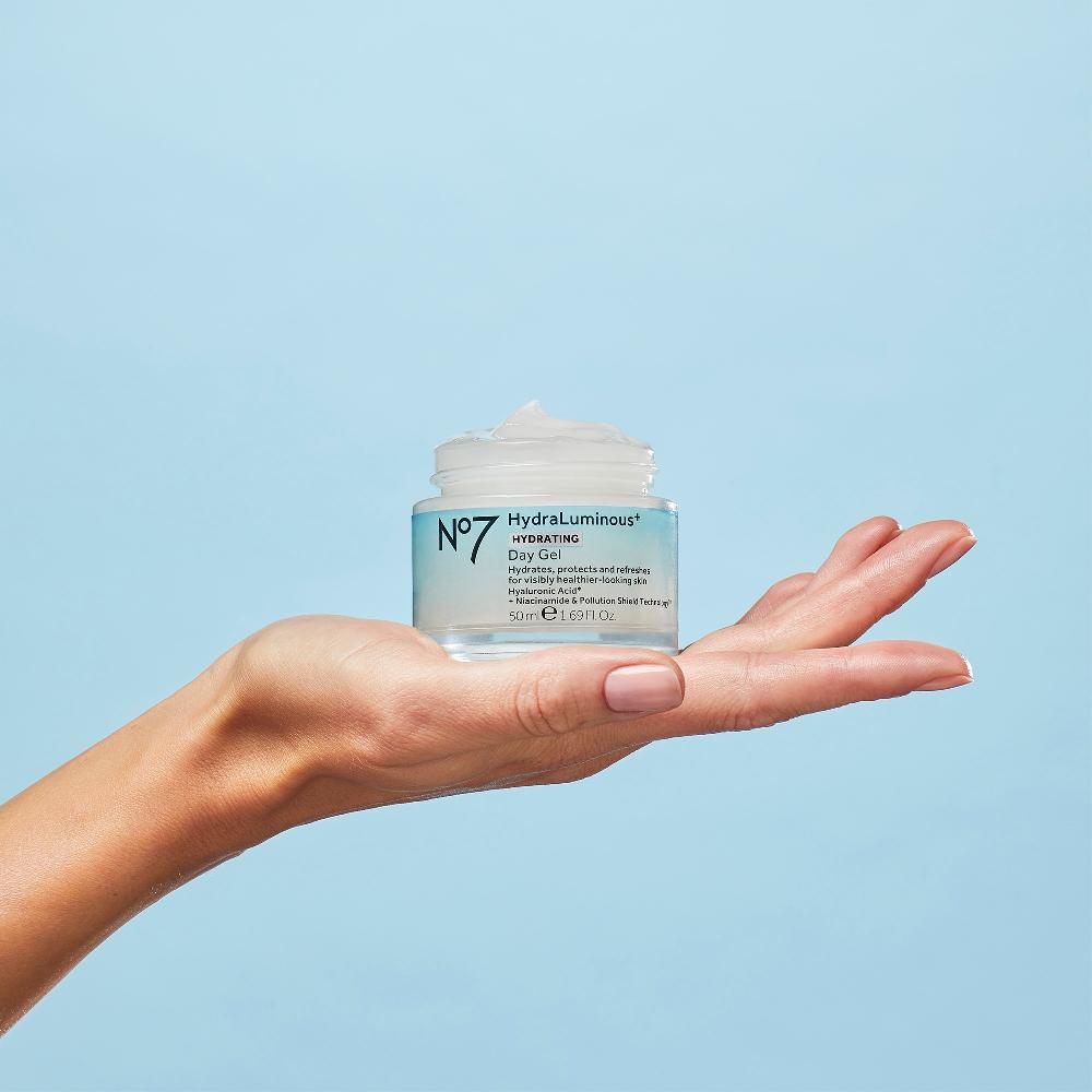 no7 HydraLuminous+ Day Gel 50ml