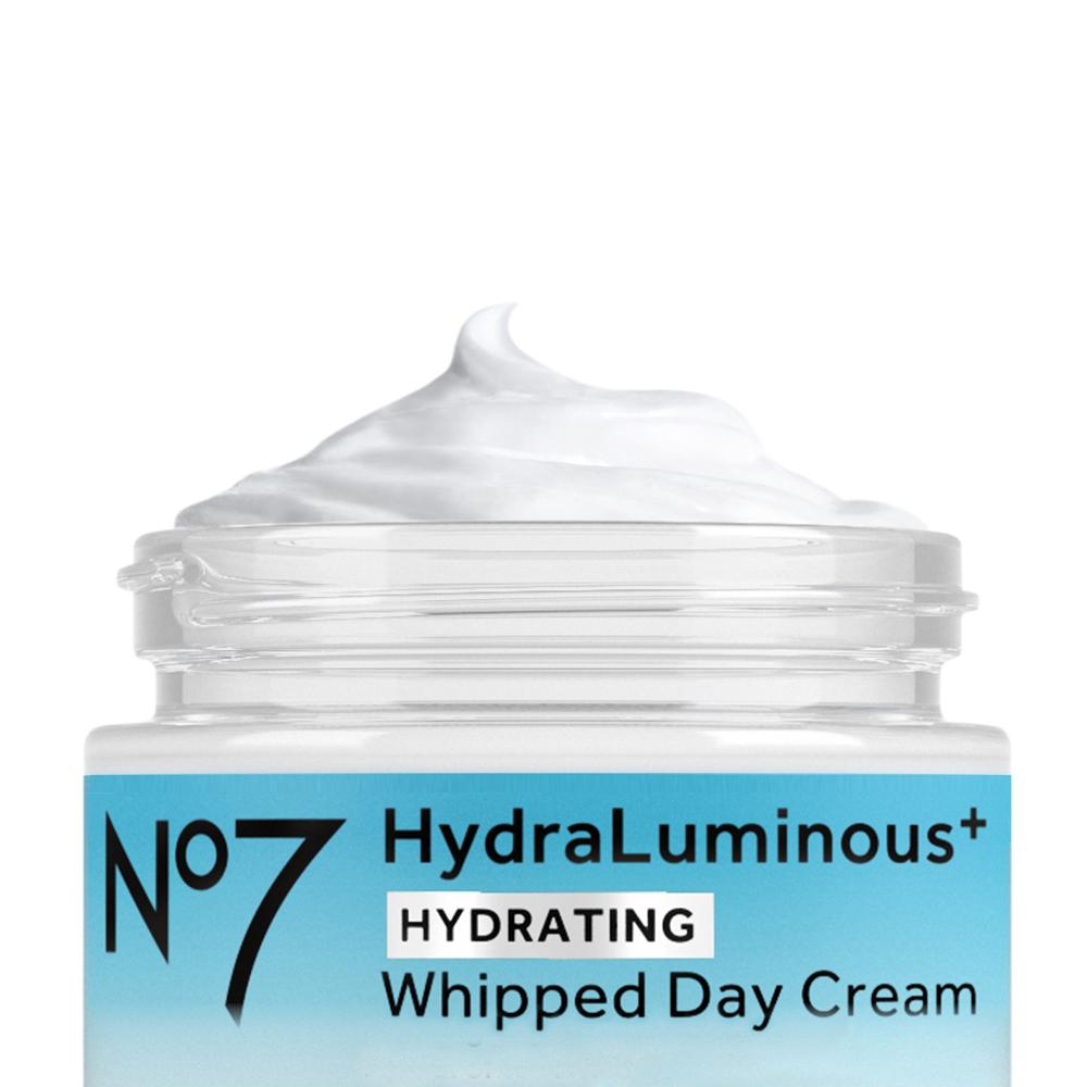 No7 HydraLuminous+ Whipped Day Cream 50ml