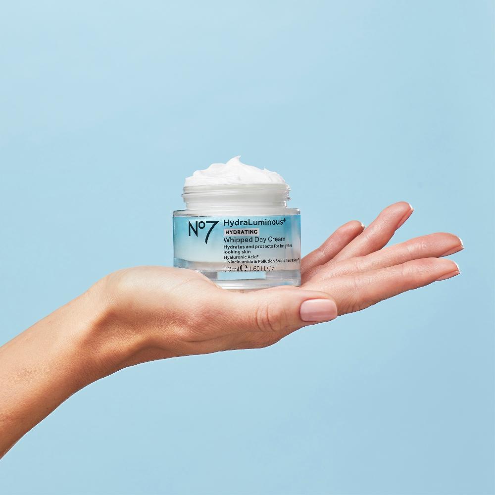 no7 HydraLuminous+ Whipped Day cream 50ml