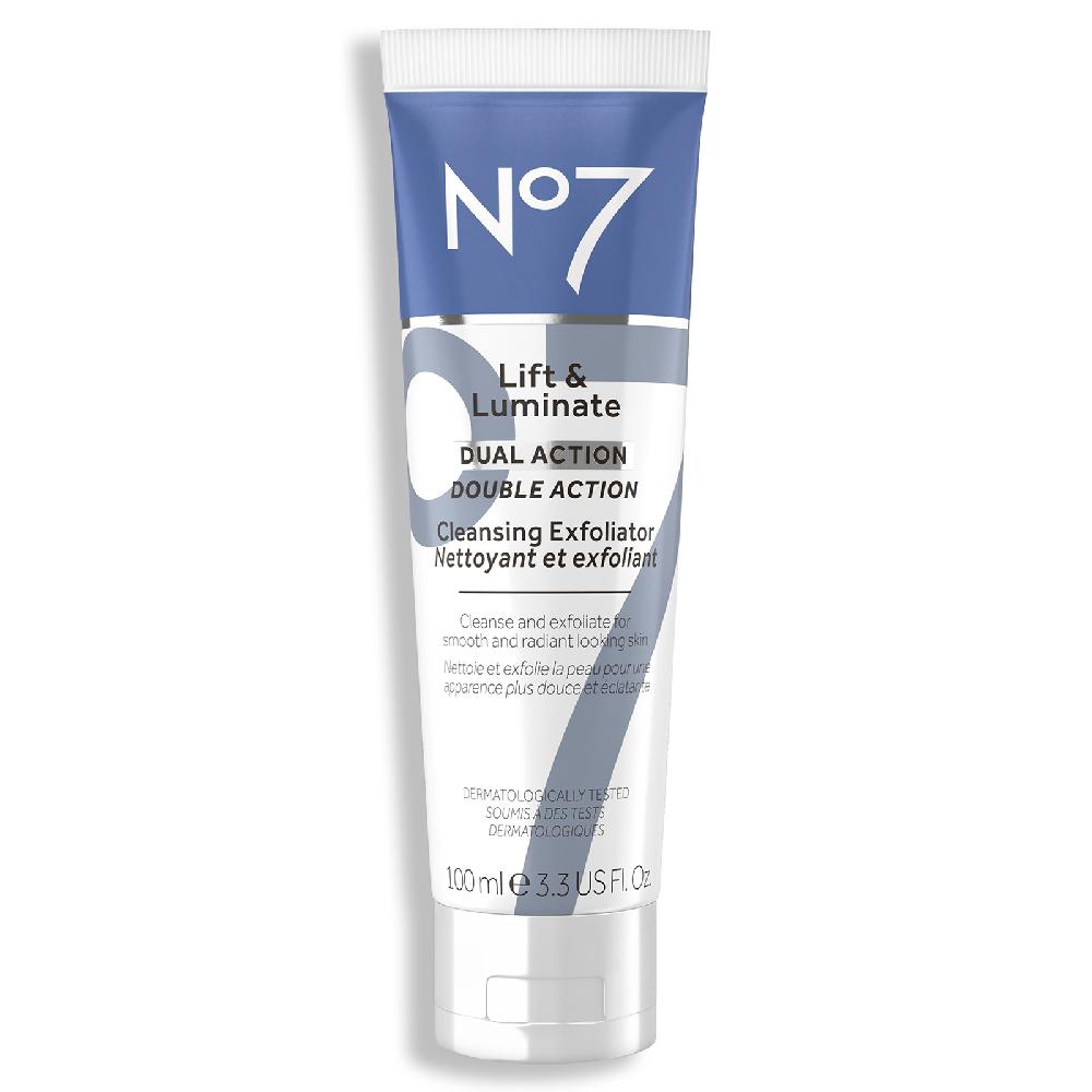 no7 Lift & Luminate Dual Action Cleansing Exfoliator