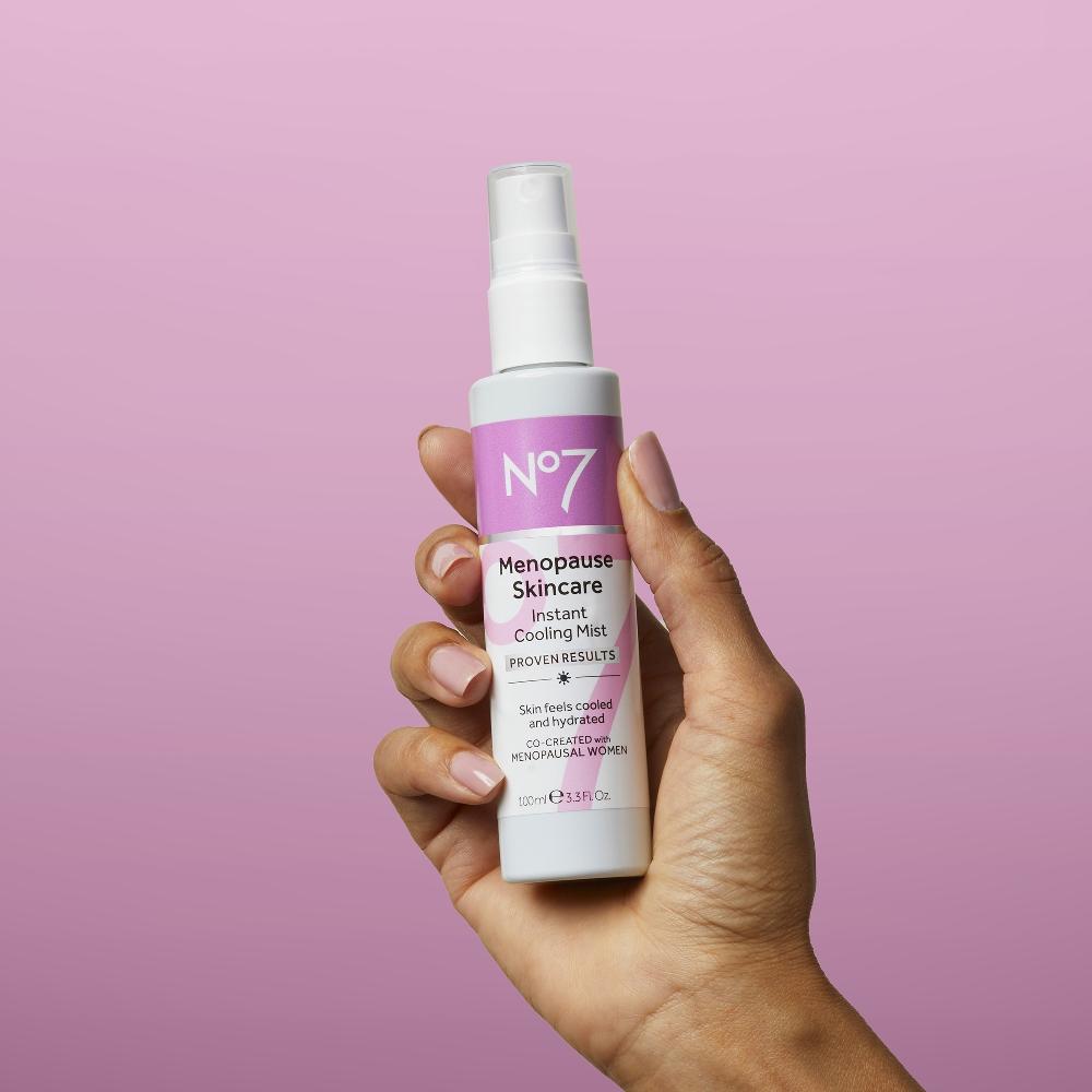 no7 Menopause Skincare Instant Cooling Mist