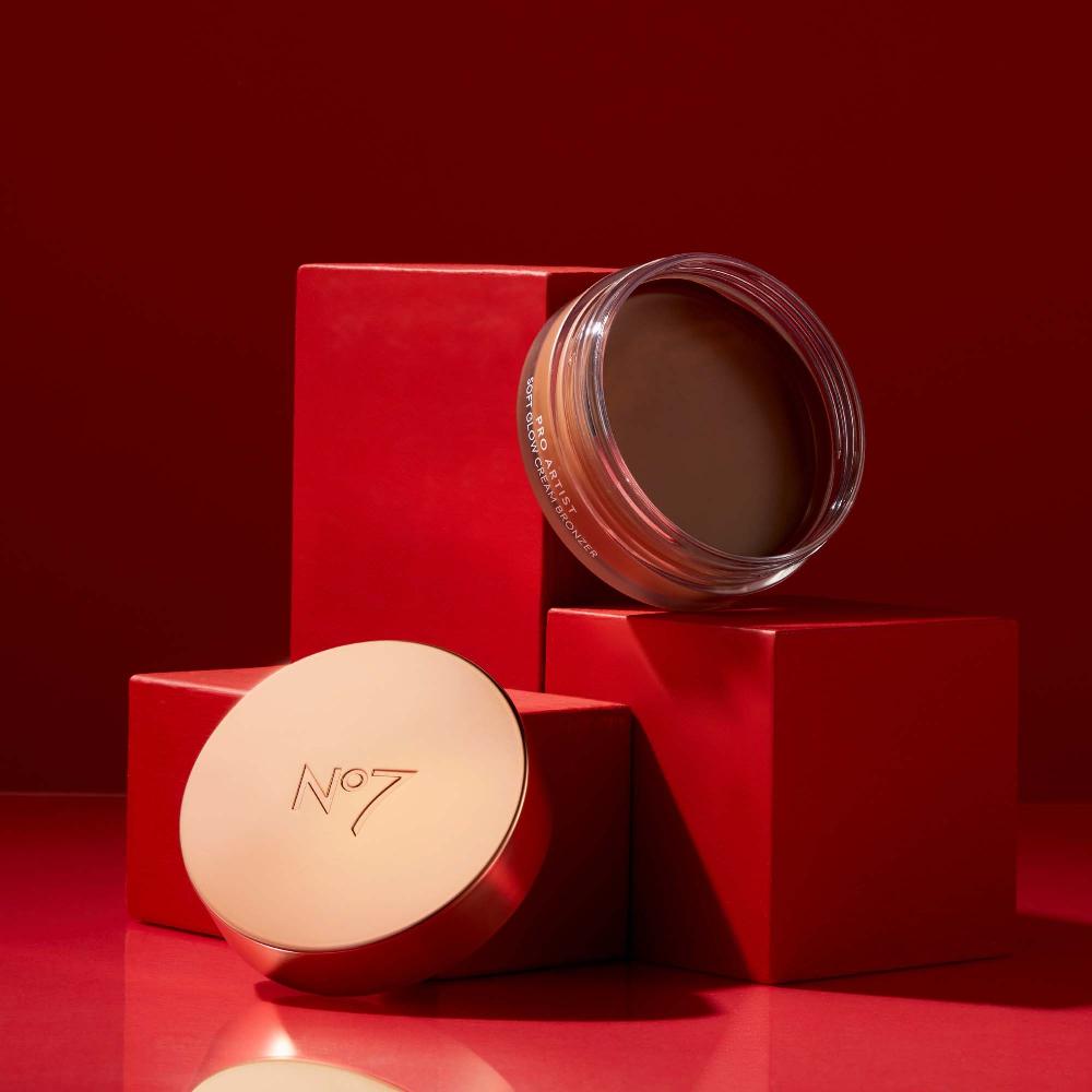 No7 No7 Pro Artist Soft Glow Cream Bronzer Deep Glow 36g