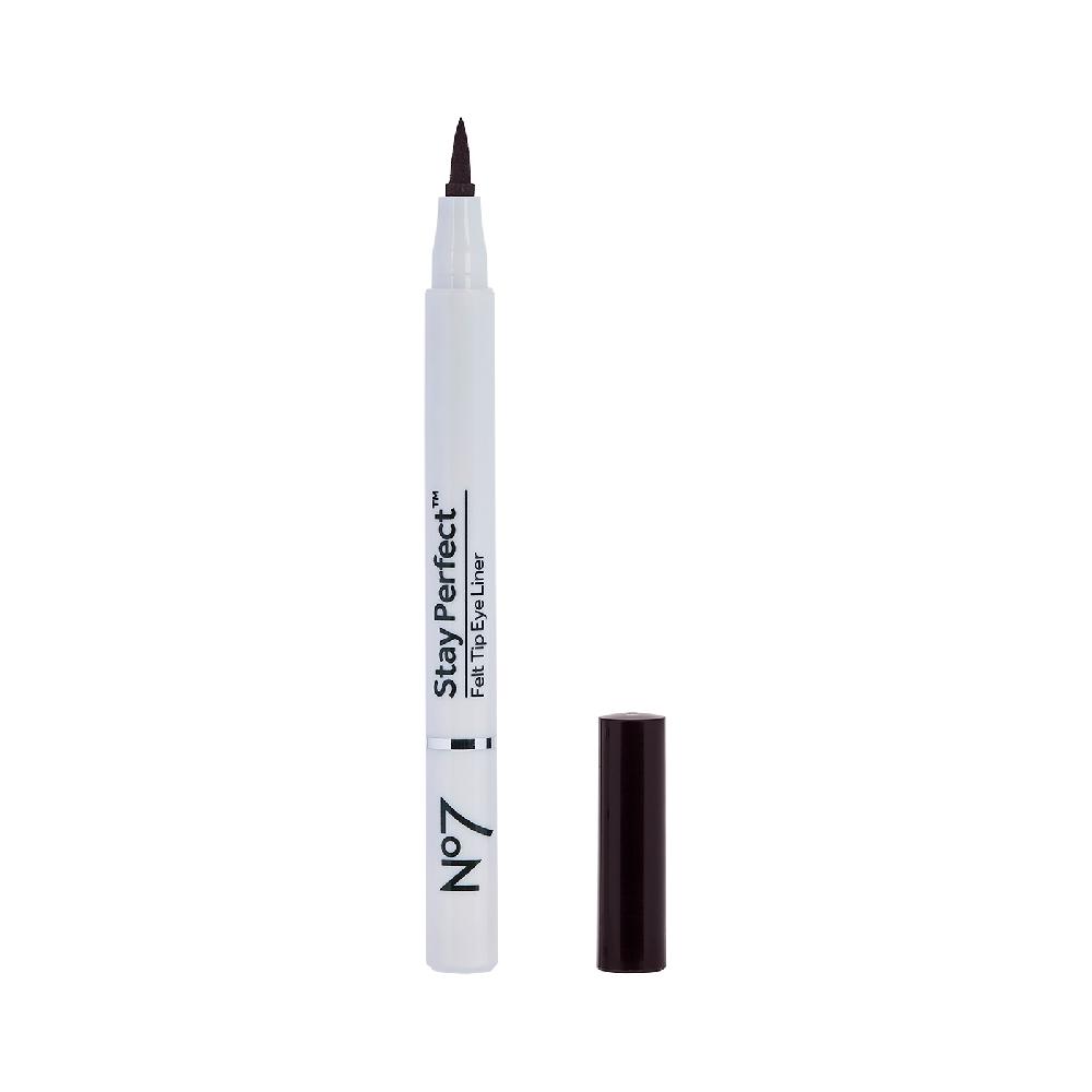 no7 Stay Precise Felt Tip Eye Liner - Brown