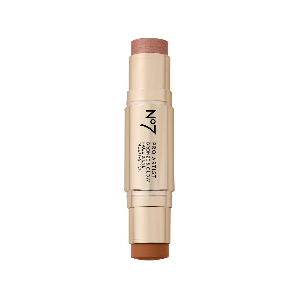 no7 Pro Artist Bronze & Glow Multistick Light Bronze & Rose Gold