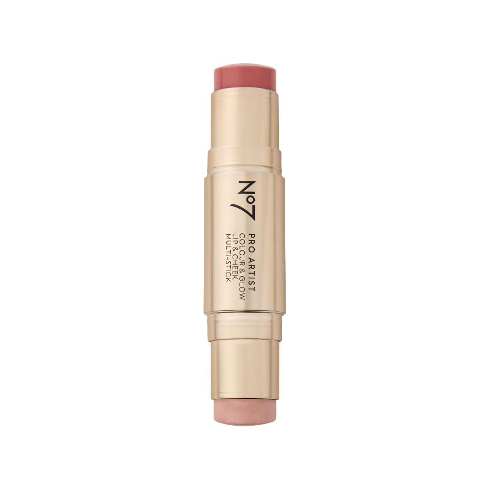 no7 Pro Artist Colour & Glow Multistick Peach Coral & Rose Pink