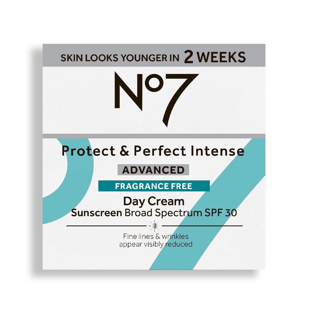 No7 Protect & Perfect Intense Advanced Fragrance Free Day Cream SPF 30